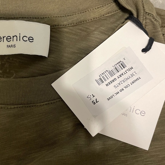 Berenice - WM TSHIRT COL RD MC LOVE / 13EYMIRZATS / MILITARY GREEN / NWT - Picture 4 of 7